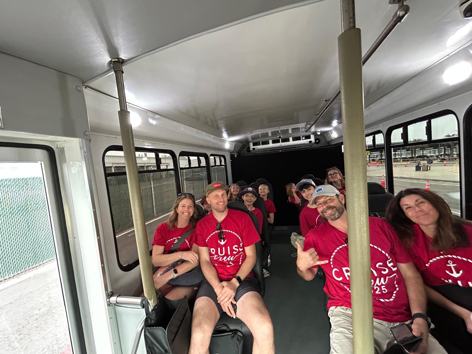 Executive mini bus for group transport