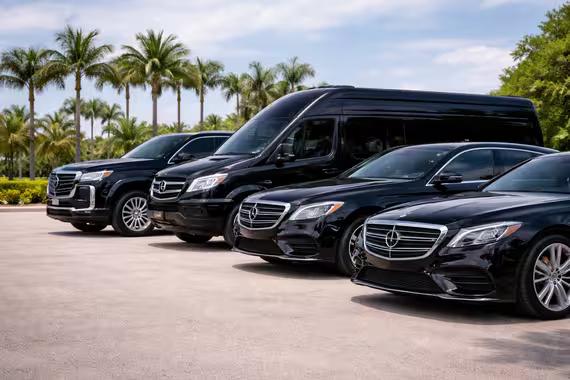Limo ride for a Business professional