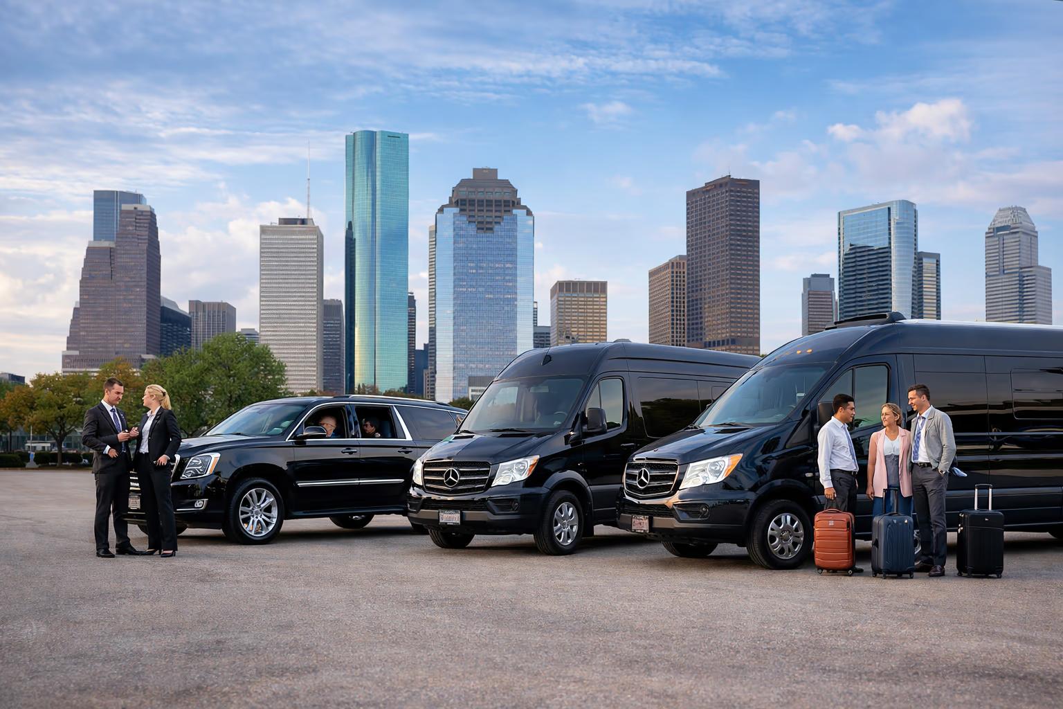 Sedan, SUV, Van, Minibus & Premium Vehicle Options